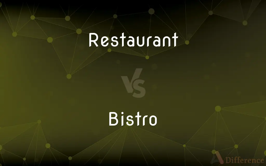 Restaurant vs. Bistro — What's the Difference?