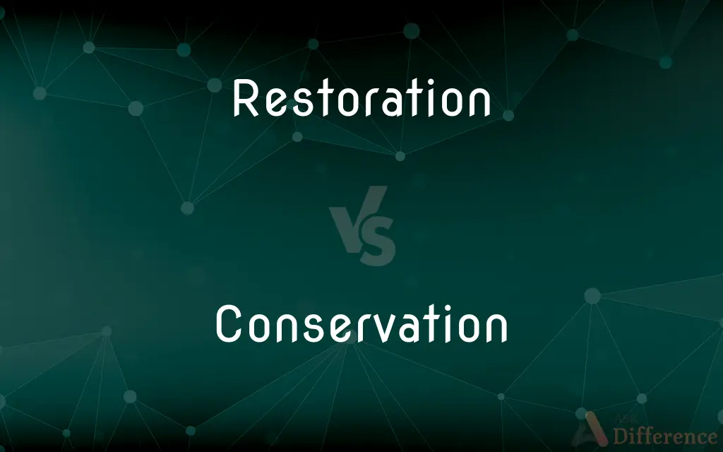 Restoration vs. Conservation