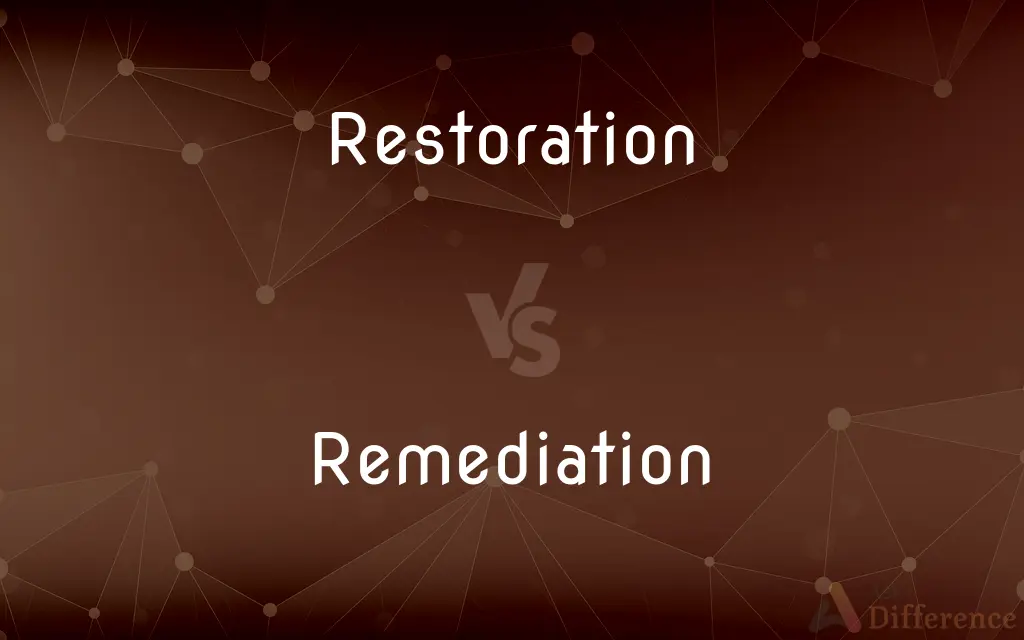 Restoration vs. Remediation — What's the Difference?
