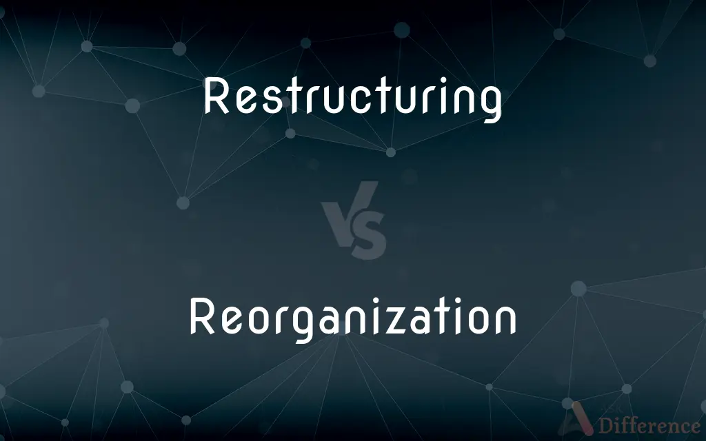 Restructuring vs. Reorganization — What's the Difference?