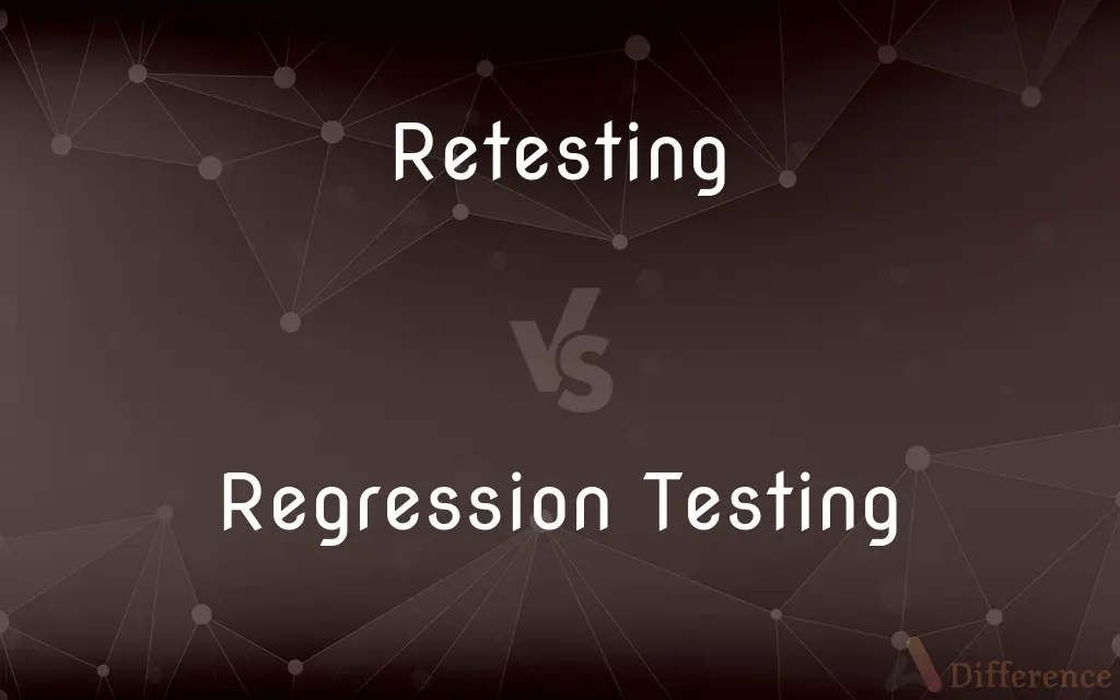 Retesting vs. Regression Testing — What's the Difference?