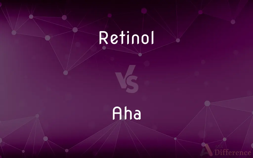 Retinol vs. Aha — What's the Difference?