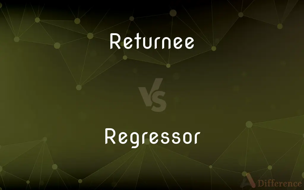 Returnee vs. Regressor — What's the Difference?