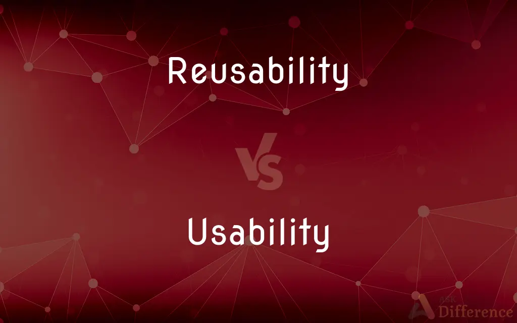 Reusability vs. Usability — What's the Difference?
