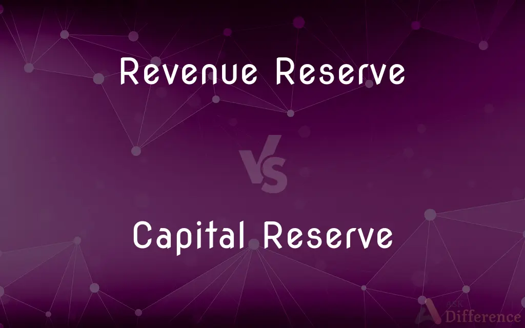 Revenue Reserve vs. Capital Reserve — What's the Difference?
