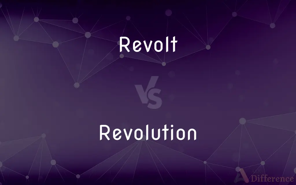 Revolt vs. Revolution — What's the Difference?