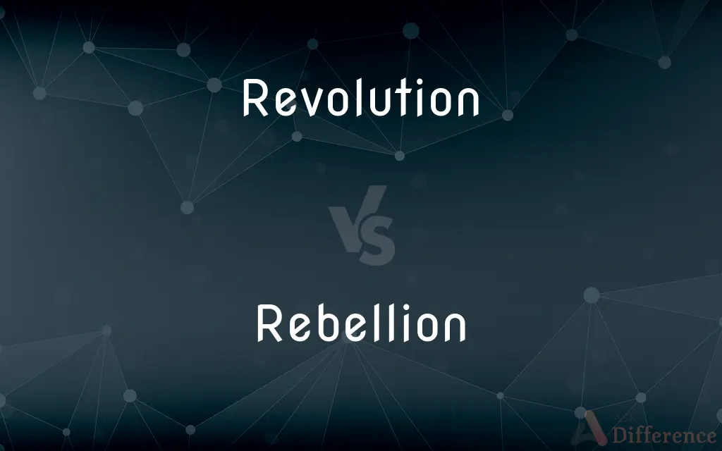 Revolution vs. Rebellion — What's the Difference?