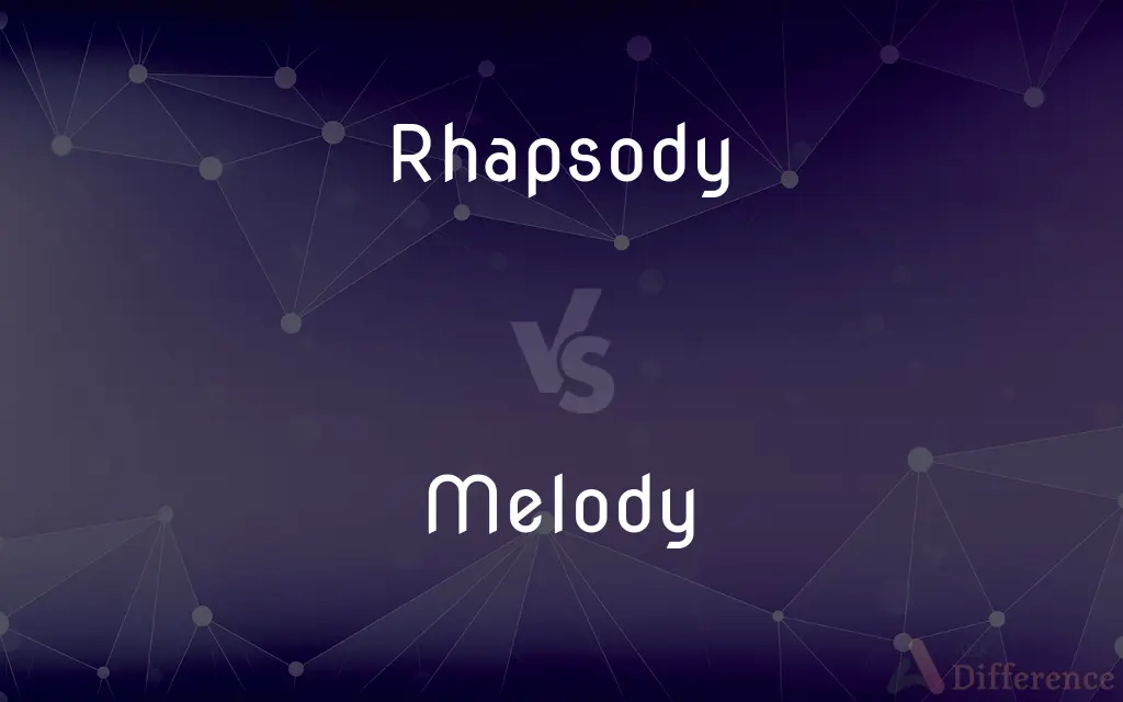 Rhapsody vs. Melody — What's the Difference?