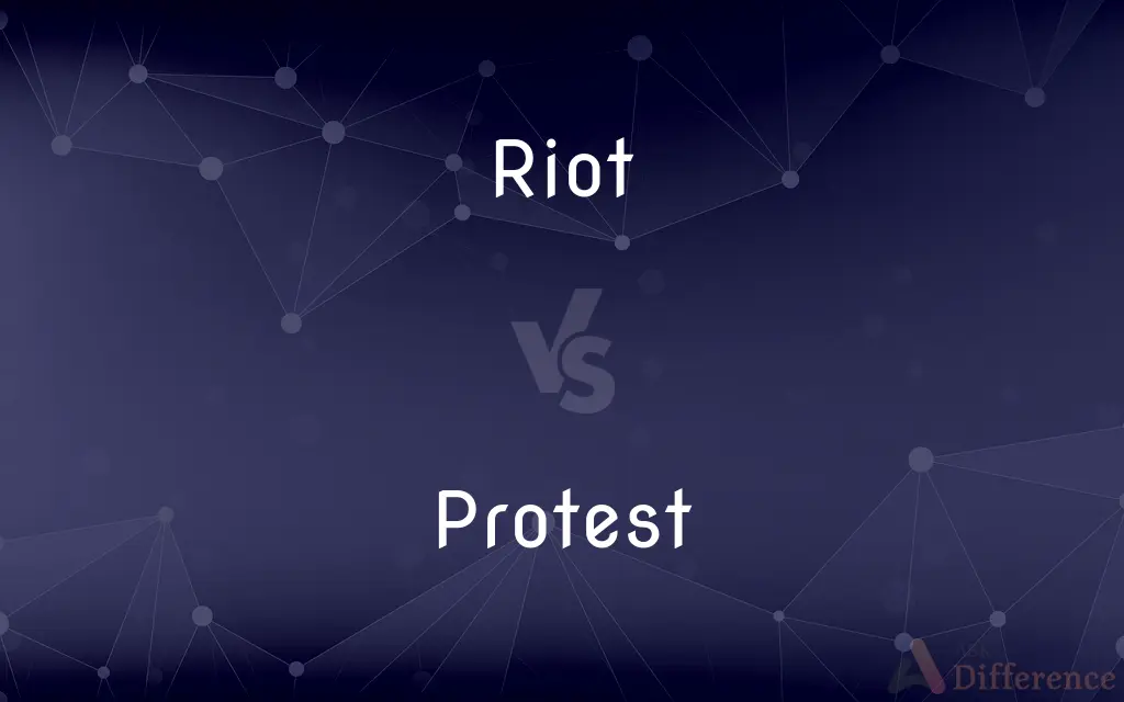 Riot vs. Protest — What's the Difference?