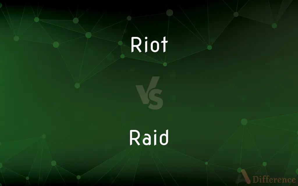 Riot vs. Raid — What's the Difference?