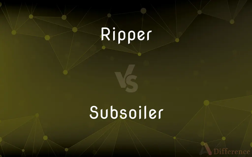 Ripper vs. Subsoiler — What's the Difference?