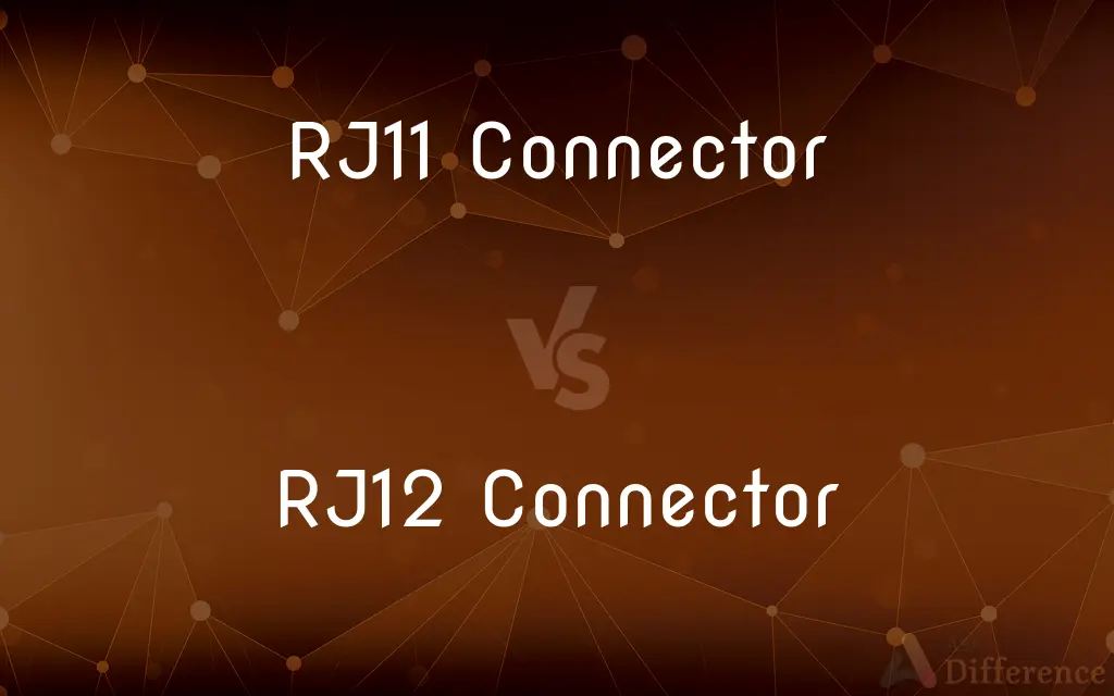 RJ11 Connector vs. RJ12 Connector — What's the Difference?