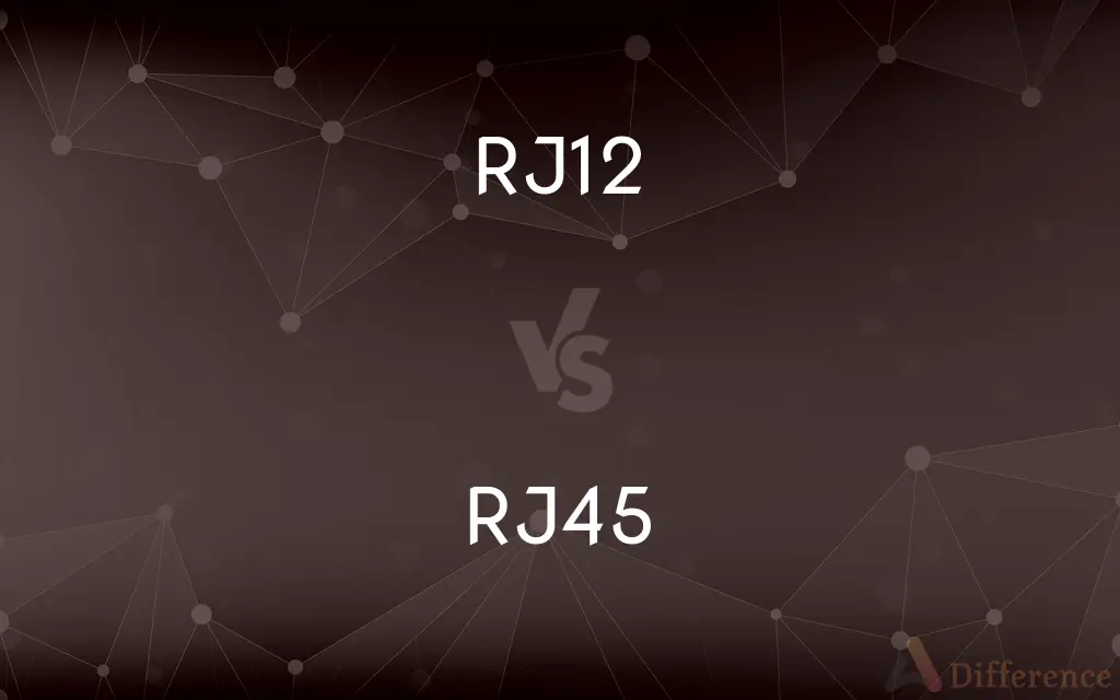 RJ12 vs. RJ45 — What's the Difference?
