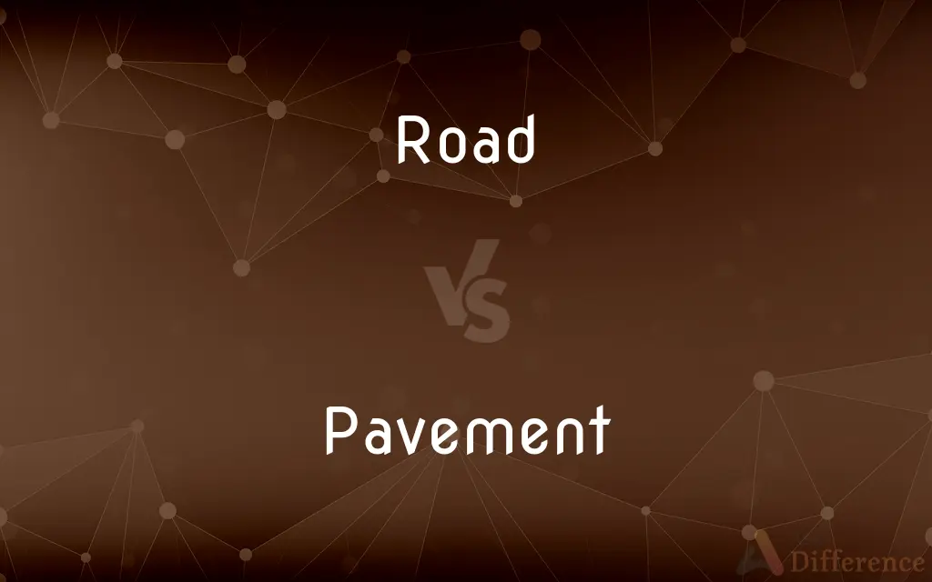 Road vs. Pavement — What's the Difference?