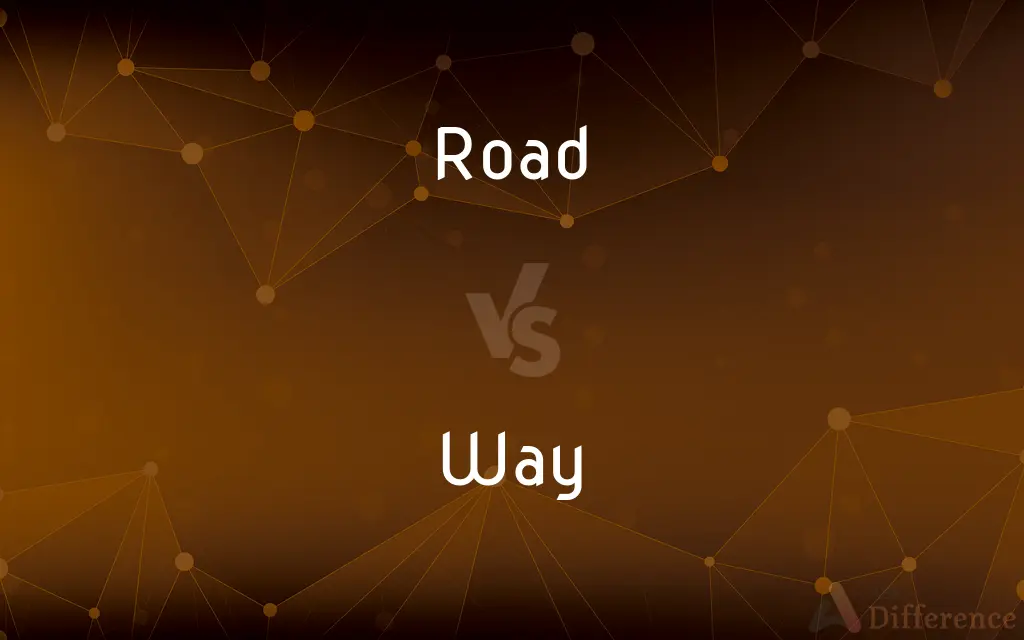 Road vs. Way — What's the Difference?