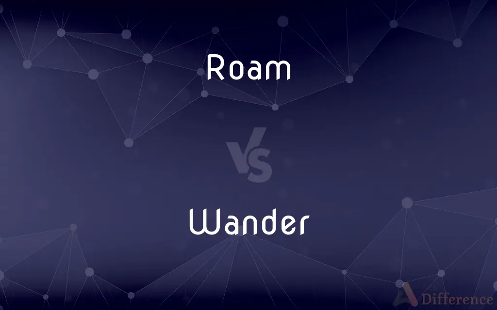 Roam vs. Wander — What's the Difference?