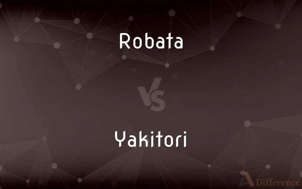 Robata vs. Yakitori — What's the Difference?
