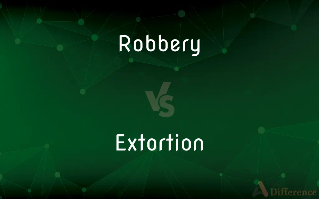 Robbery vs. Extortion — What's the Difference?