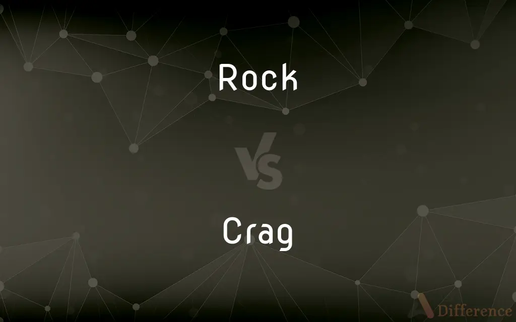 Rock vs. Crag — What's the Difference?