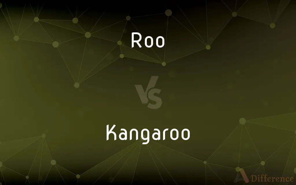 Roo vs. Kangaroo — What's the Difference?