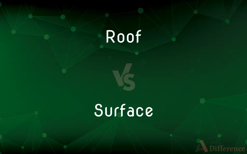 Roof vs. Surface — What's the Difference?