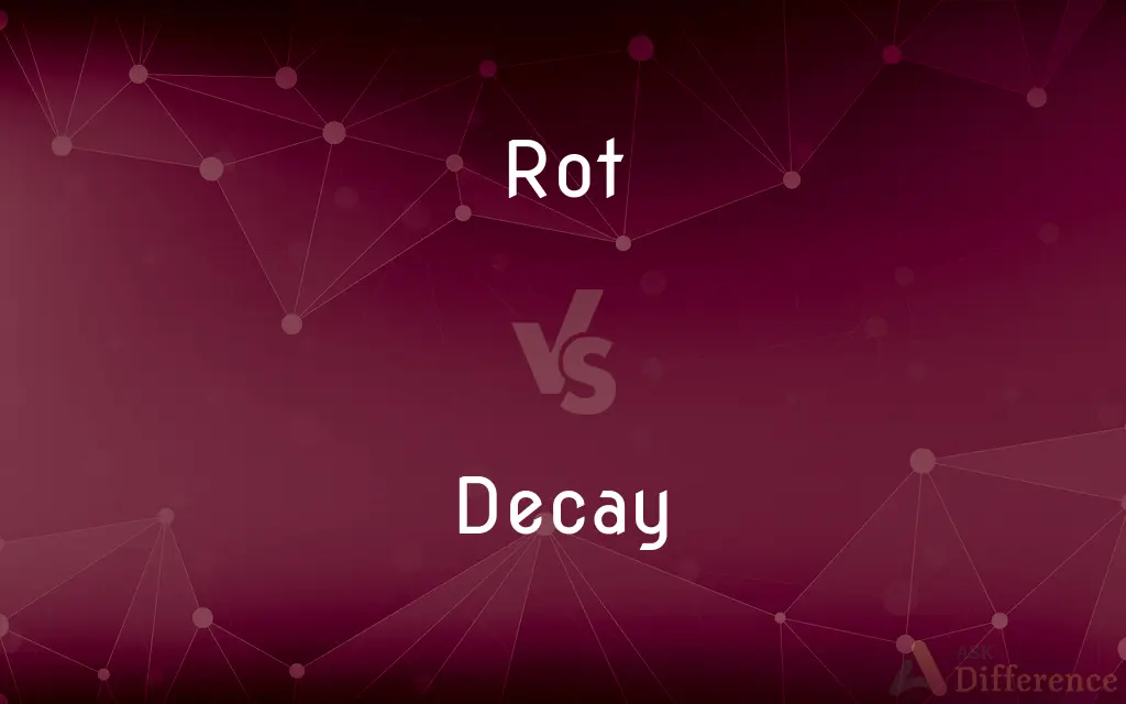 Rot vs. Decay — What's the Difference?