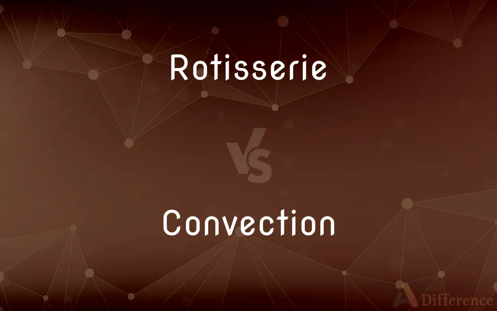 Rotisserie vs. Convection — What's the Difference?