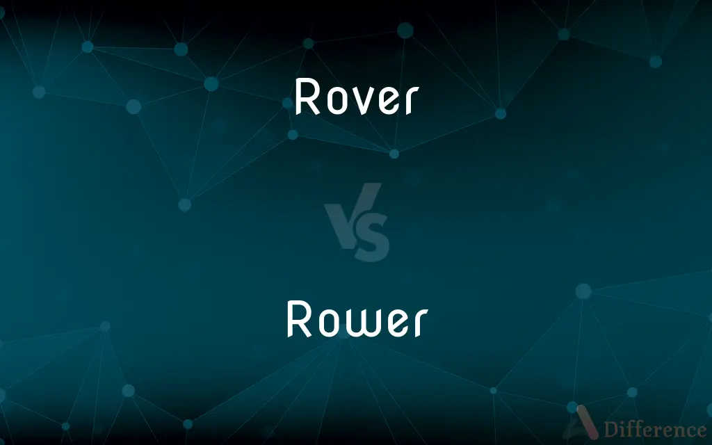 Rover vs. Rower — What's the Difference?
