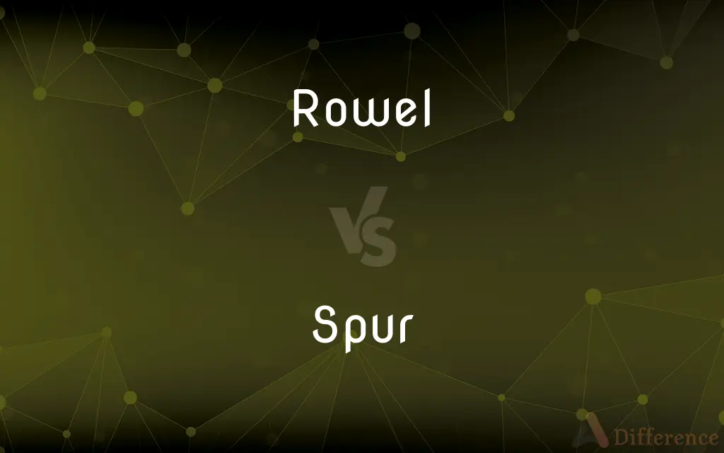 Rowel vs. Spur — What's the Difference?