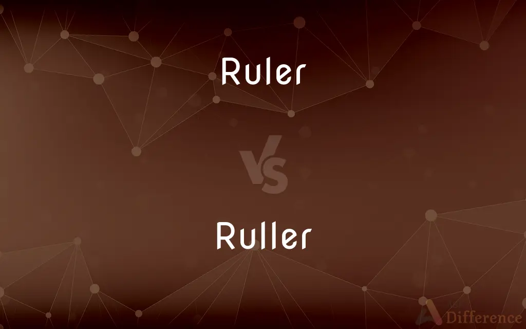 Ruler vs. Ruller — Which is Correct Spelling?