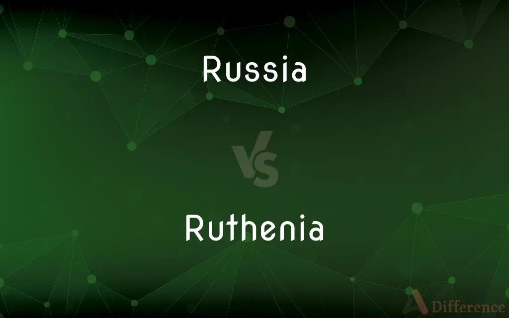Russia vs. Ruthenia — What's the Difference?