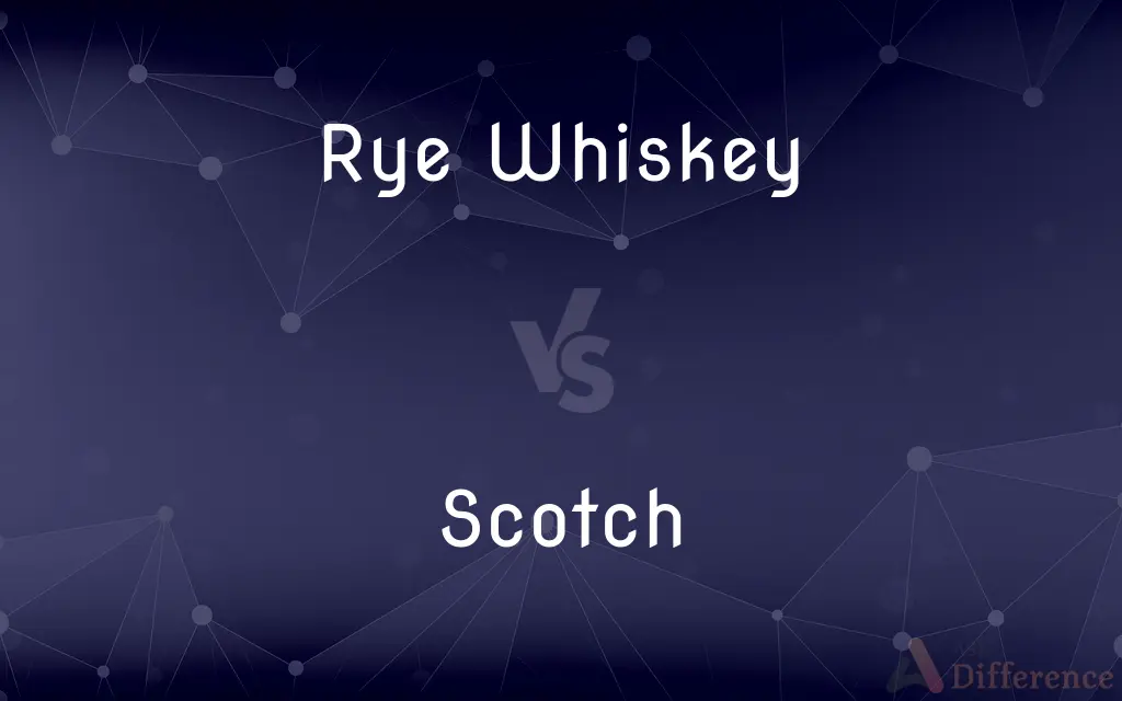 Rye Whiskey vs. Scotch — What's the Difference?