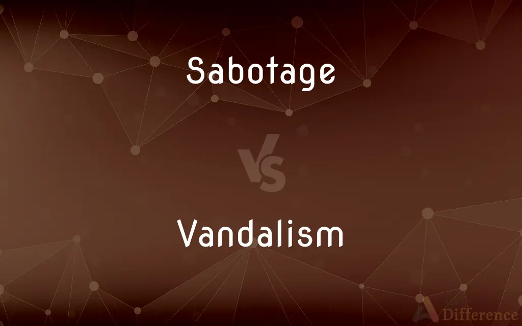 Sabotage vs. Vandalism — What's the Difference?