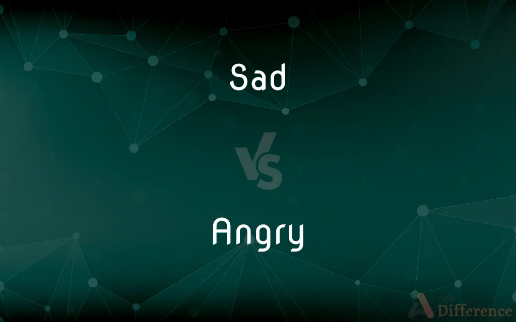 Sad vs. Angry — What's the Difference?