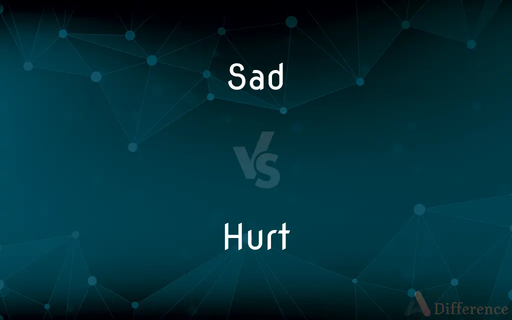 Sad vs. Hurt — What's the Difference?