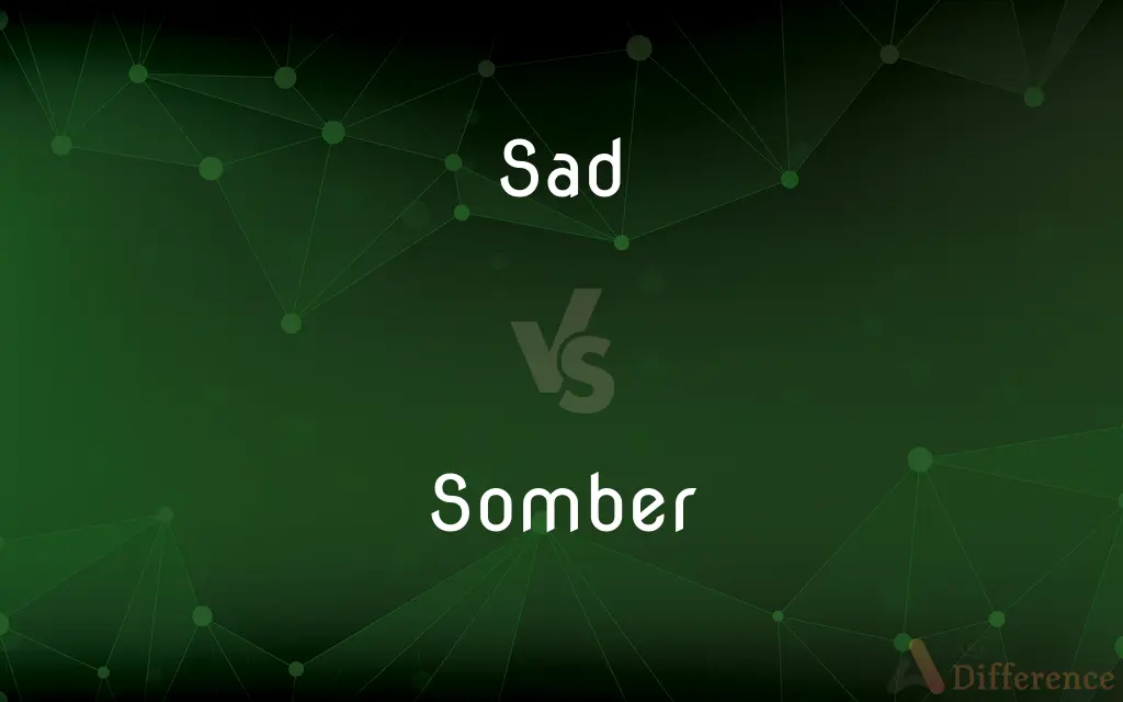 Sad vs. Somber — What's the Difference?