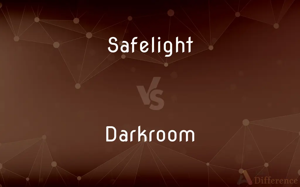 Safelight vs. Darkroom — What's the Difference?