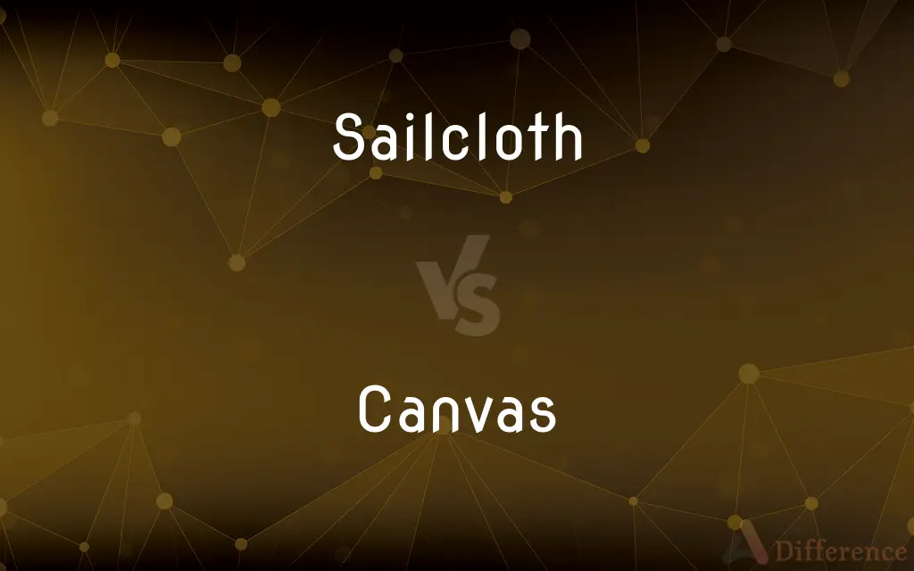 Sailcloth vs. Canvas — What's the Difference?