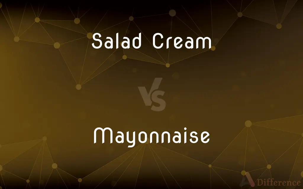 Salad Cream vs. Mayonnaise — What's the Difference?