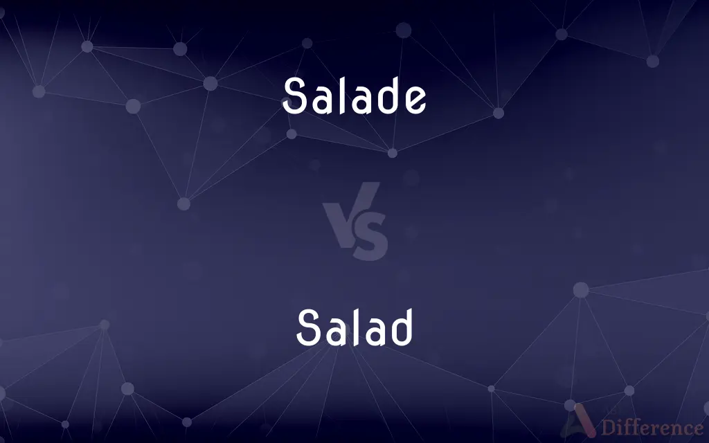 Salade vs. Salad — What's the Difference?