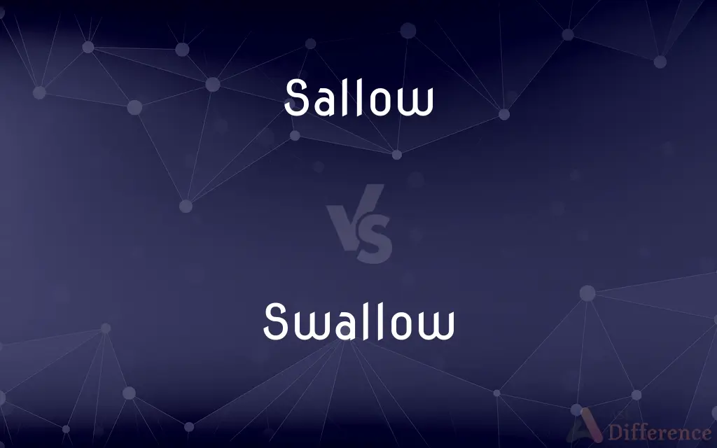 Sallow vs. Swallow