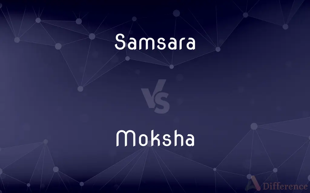 Samsara vs. Moksha — What's the Difference?