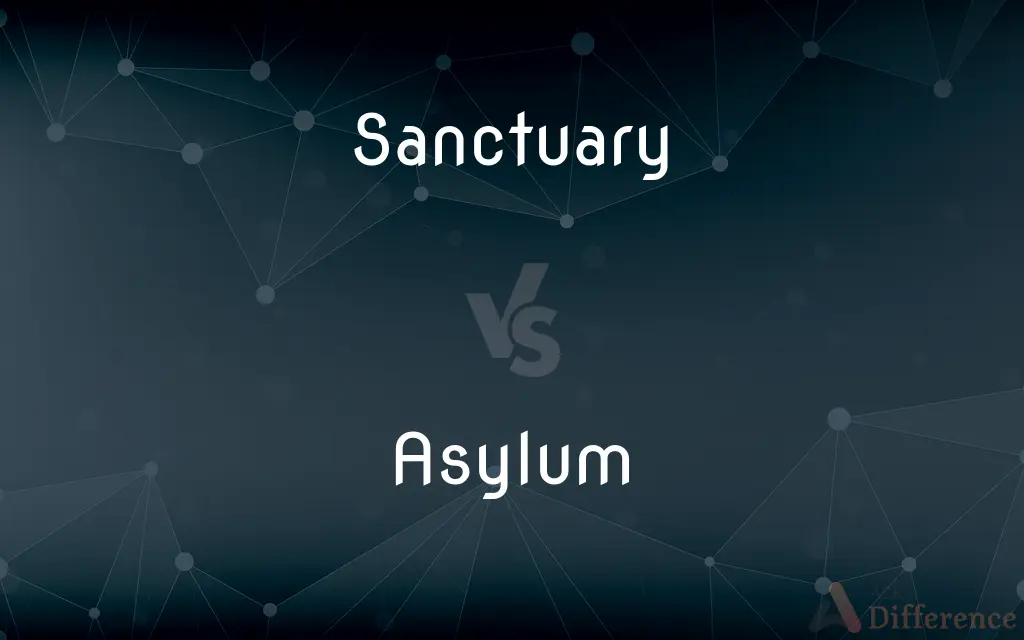 Sanctuary vs. Asylum — What's the Difference?