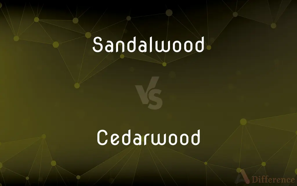 Sandalwood vs. Cedarwood — What's the Difference?