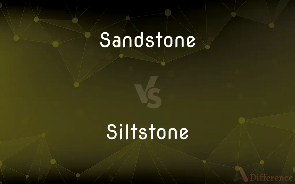Sandstone vs. Siltstone — What's the Difference?