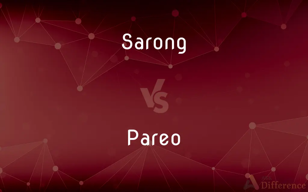 Sarong vs. Pareo — What's the Difference?
