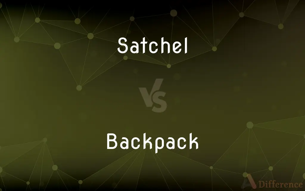 Satchel vs. Backpack — What's the Difference?
