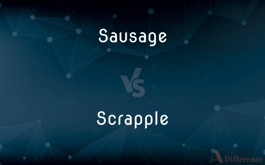 Sausage vs. Scrapple — What's the Difference?