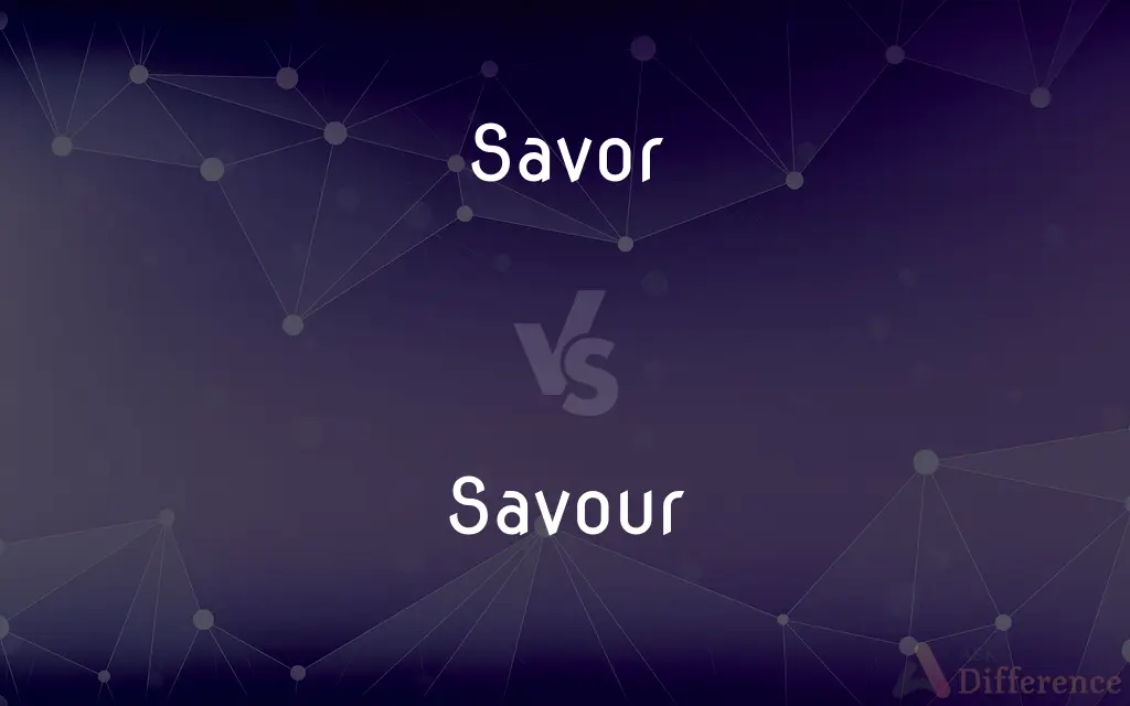 Savor vs. Savour — Which is Correct Spelling?
