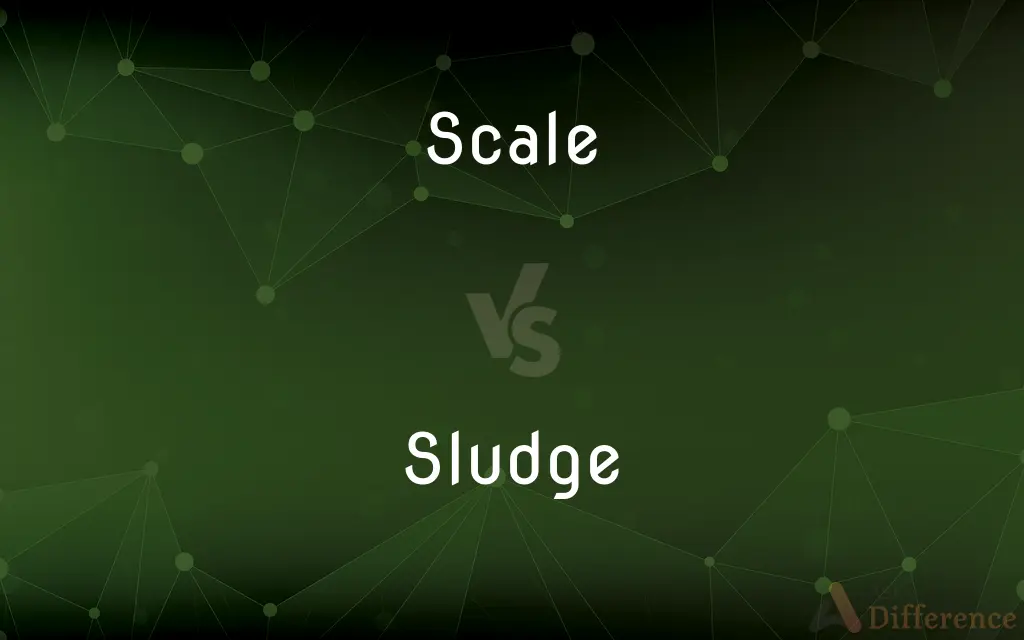 Scale vs. Sludge — What's the Difference?
